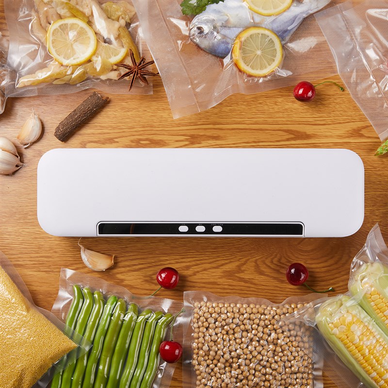 小型自动真空封口机食物密封保鲜家用干湿两用食品包装电动抽气泵
