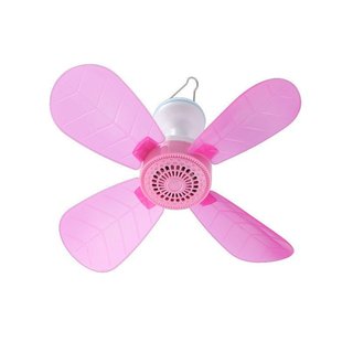 四葉小電風(fēng)扇 靜音學(xué)生宿舍小吊扇 寶寶家用小型微風(fēng)扇 蚊帳扇