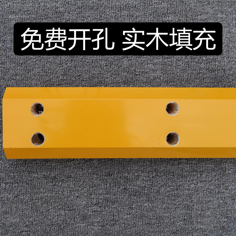 停车场栅栏式道闸杆铝合金两栏杆小区门卫L升降杆拦车栅栏杆道闸