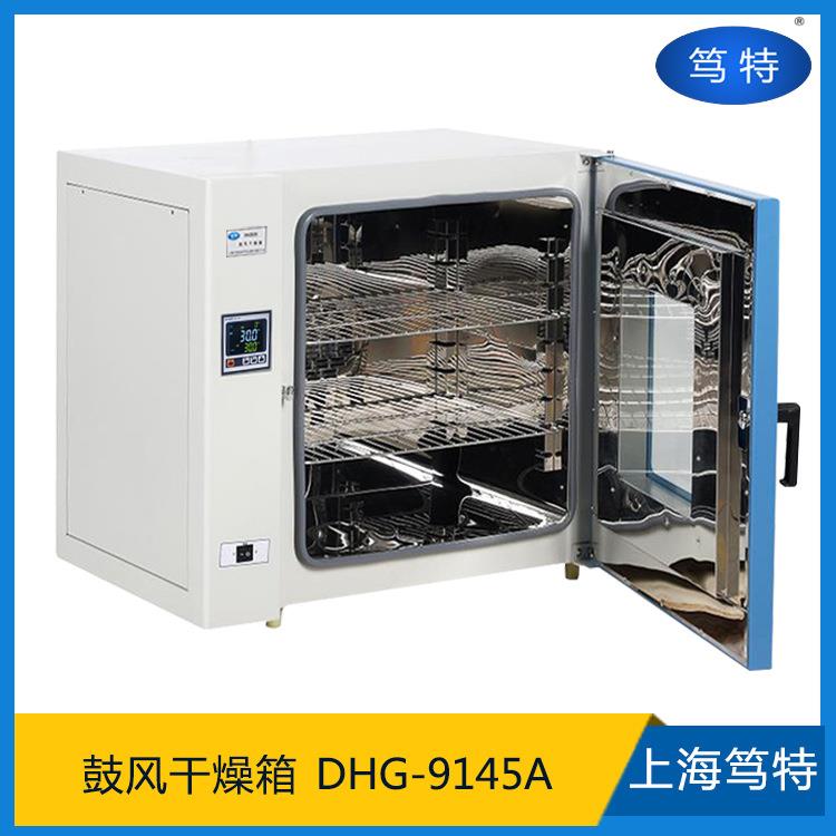 上海DHG-9145A电热鼓风烘干箱中药材快速脱水干燥箱