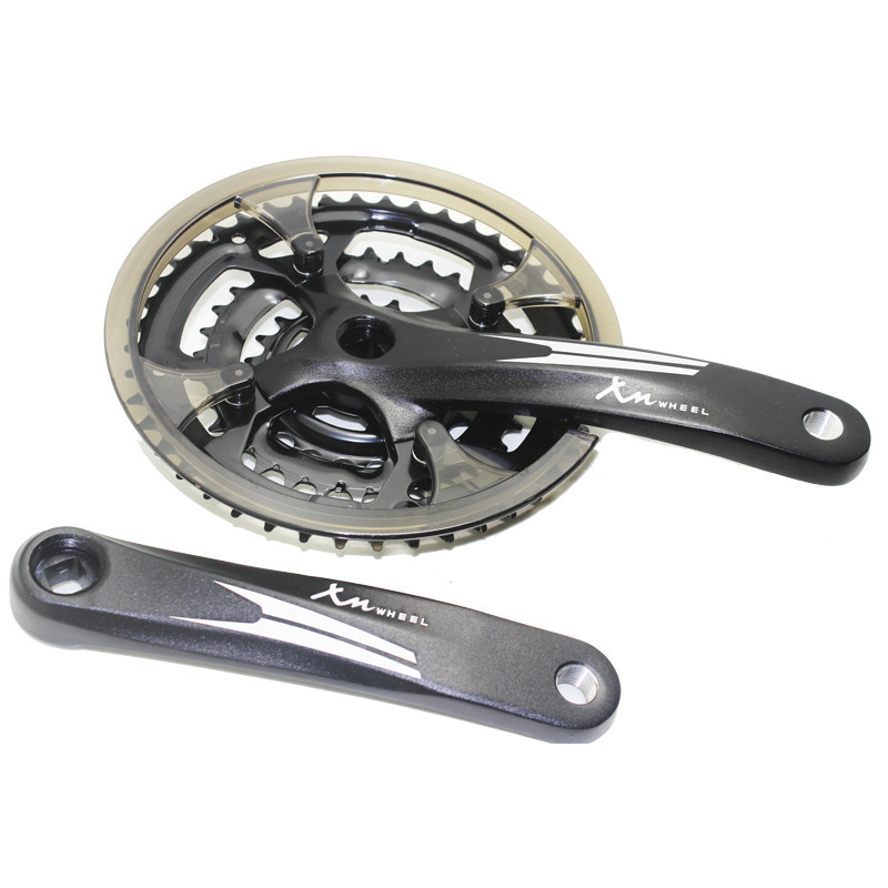 山地自行车牙盘 8/9速24 27速方孔牙盘44 32 22T 170MM曲柄