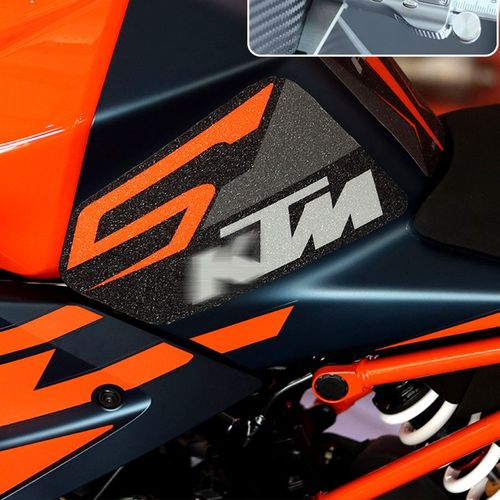 适用于KTM22款RC390改装油箱贴防滑贴摩托车保护贴纸贴花版画配件