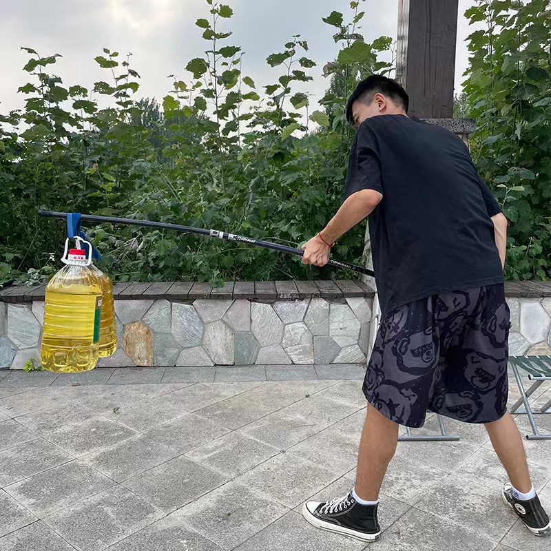 碳素抄网杆竞技飞抄1.2米节抄网杆D轻硬2.1米2.4米伸缩抄网竿