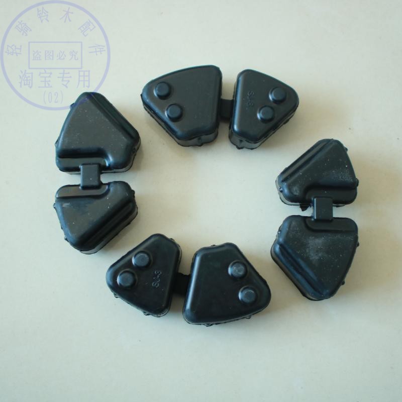 适用摩托改装极客飒GSX150F后轮毂缓冲体街车GIX155NY橡胶大链轮