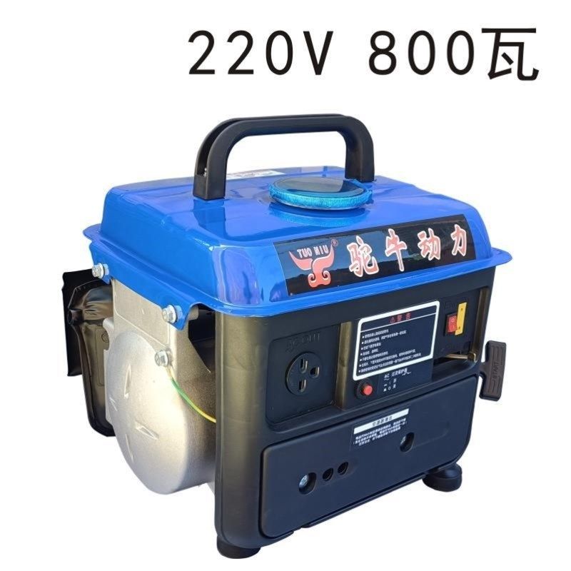 220V汽油发电机组1KW小型1000瓦8无刷变频家用S单相迷你微型便携