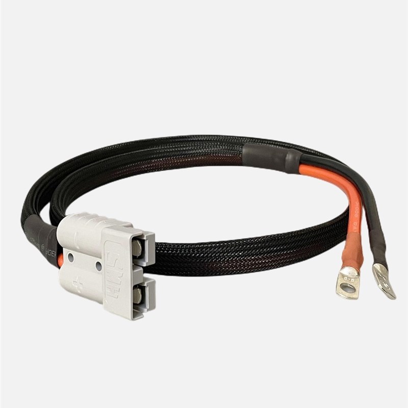 安德森50A灰头分流线对插线电摩大功率电Q源连接线(液压款)