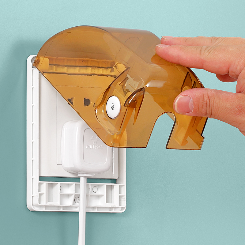 宝宝插座保护套家用开关防水保z护罩儿童防触电安全罩电源防水盖