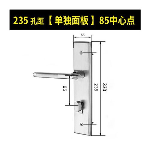 新304不锈钢房门锁锁实木门锁执手锁卧室锁室内把手不锈钢大门.