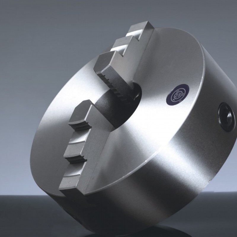 浙江园牌高精度k10-80二爪联动自定心卡盘125-400机床附件250真品