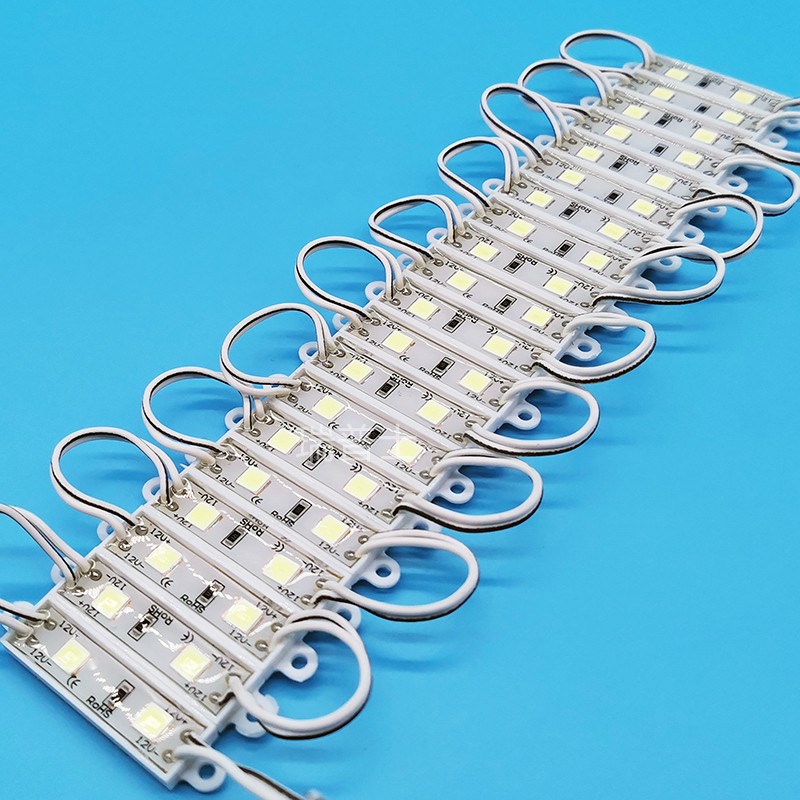 led模组12V防水高亮贴片灯珠广告灯箱门头发光招牌字光源灯条灯带