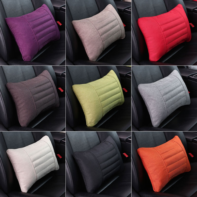汽车腰靠护腰靠垫车内座椅腰靠车用靠枕腰枕车载头枕抱枕装用品
