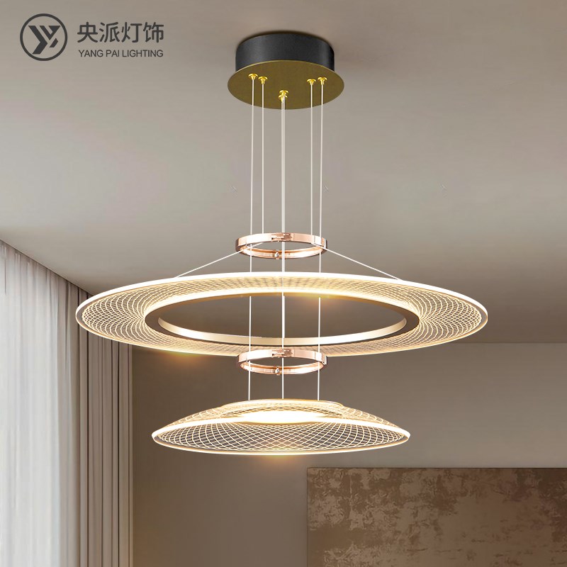 意式极简轻奢客厅i吊灯现代简约大气餐厅主灯高级感2025年新款灯