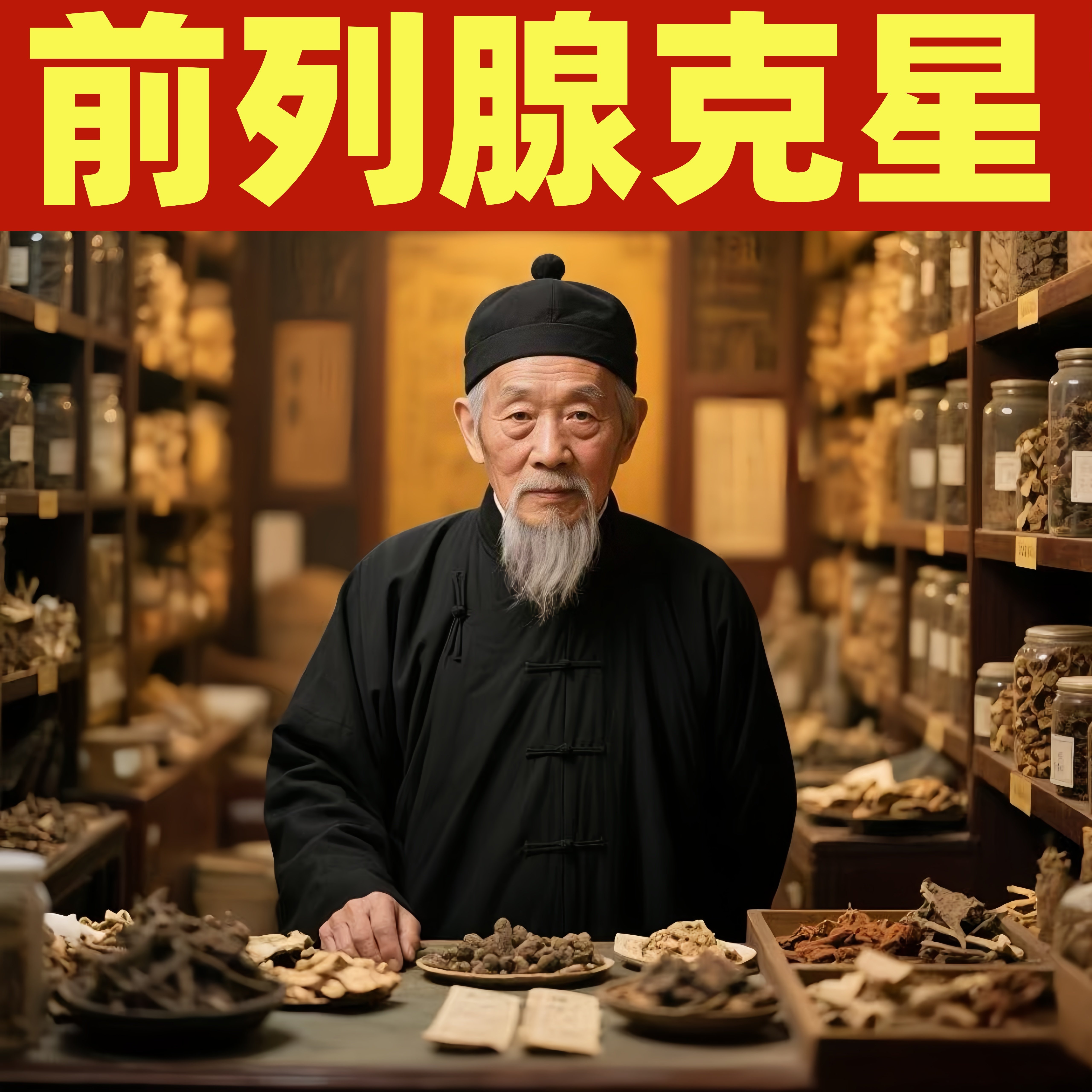 前列腺特效中药炎热敷理疗膏贴官方旗舰店吃什么药治男士专用根