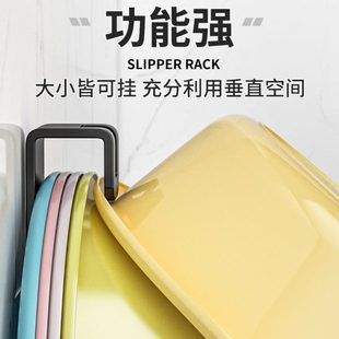 卫生间不锈钢脸盆架免打孔浴室收纳神器盆子盆壁挂置物架挂钩放挂