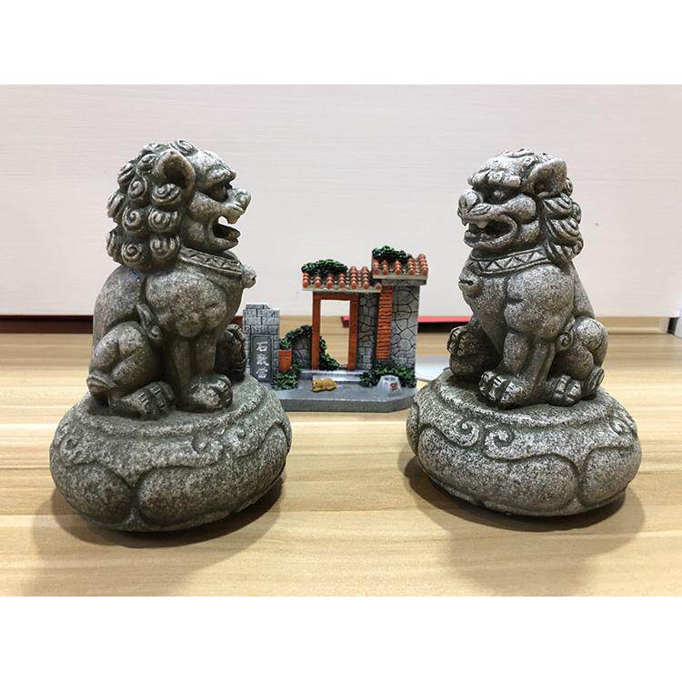 石敢当狮子门狮护门狮镇宅家居书桌摆件装饰