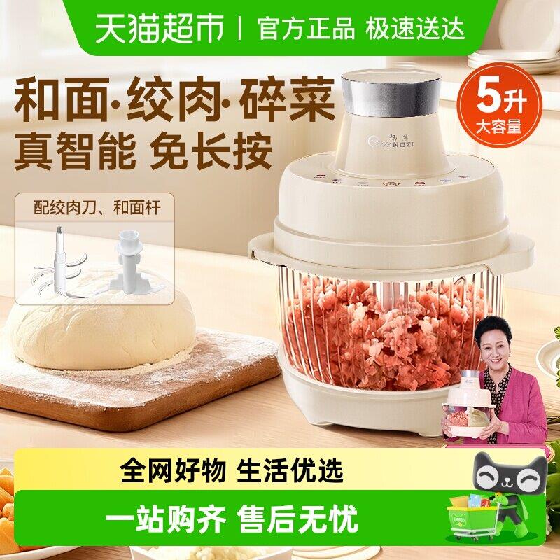 扬子和面机绞肉机全自动多功能料理机电动小型搅拌机