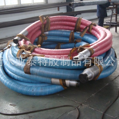 水利采煤用NBR六层钢丝绳缠绕黑色地质钻探管石油化工管钻井套管