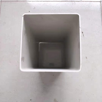 发货内壁光滑通信警示桩白色塑料方管孔矩形方管pvc方管