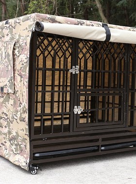 狗笼罩子  加厚牛津布室外防水防风防雨防雪冬季保暖隔热宠物笼罩