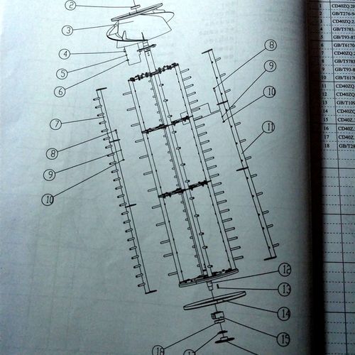 谷王PL40/50纵轴流收割机滚筒脱粒齿杆焊合原厂真耐磨不易弯配件