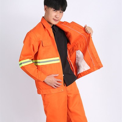 环卫工作服套装长袖反光安全服清洁公路养护工人物业保洁反光衣