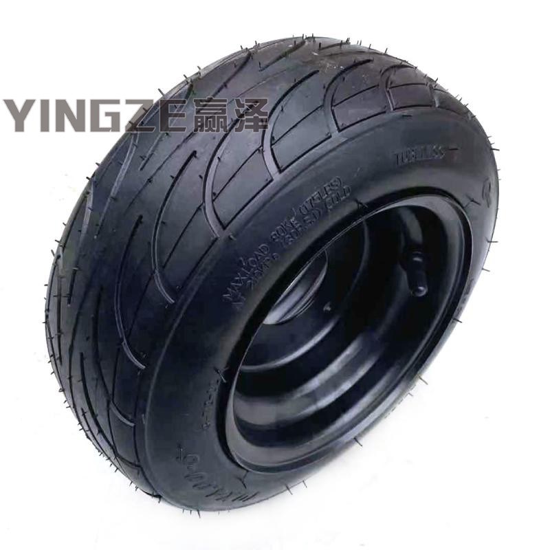 改装四轮沙滩车卡丁车改装配件10X4.00-6寸轮胎轮毂 真空轮胎