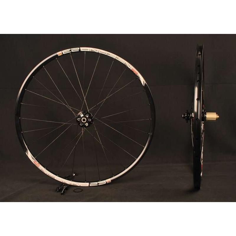 轱辘哥1613g 26寸山地轮组太阳inferno23车圈久裕V花鼓dt变径辐条