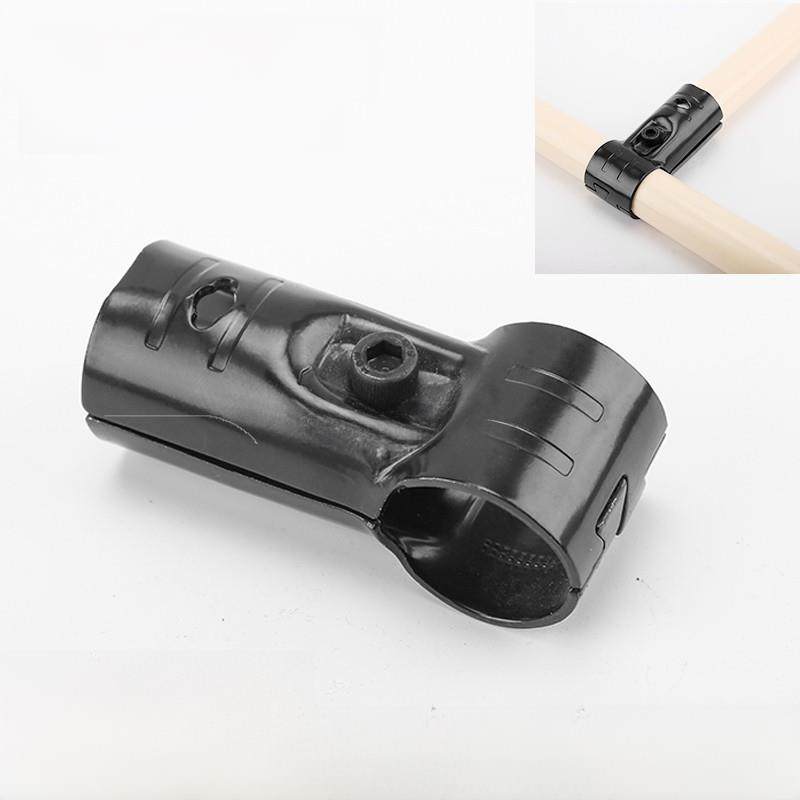 精益管连接配件28mm线棒管工作台周转车物料车连接件 精益管配件