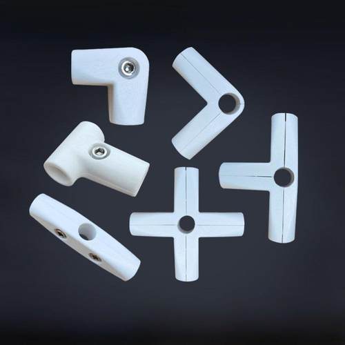 19 22 25 32mm不锈钢管塑料连接件晾衣架配件圆管货架两三四五通