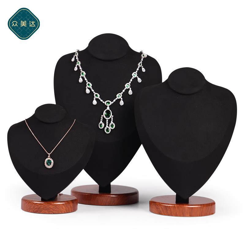 项链展示架子人像脖子展示架饰品陈列架橱窗柜台专用模特