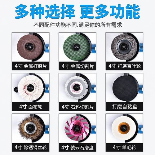 4寸气动角磨g机工业级风动手砂轮切割打磨5寸高速磨光机抛光机工