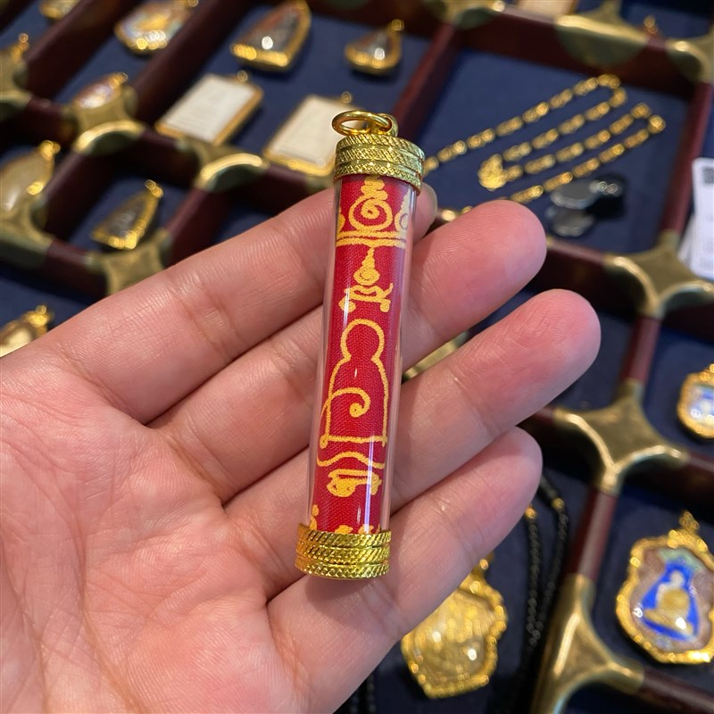 蛋蛋弟泰国佛牌 大管管 龙婆马哈苏拉萨 钥匙扣项链佩戴均可 发鎏