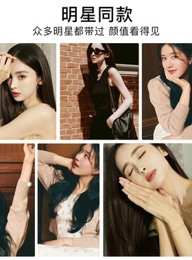 明星同款小红绳银手链女10分莫桑钻 本命年红色幸运半绳半链手绳