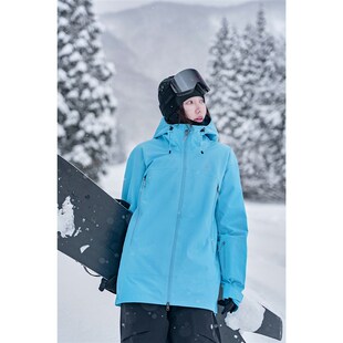 awka滑雪服女男款2025新款单板宽松防水防风3L硬壳外套上衣