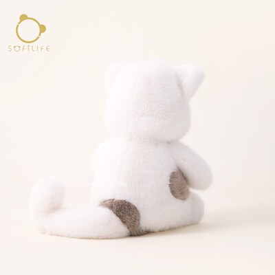 SoftLife猫咪玩偶毛绒玩具睡觉抱小猫安抚娃娃抱睡公仔生日礼物女
