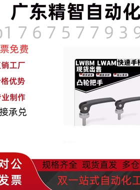 凸轮把手快速手柄 LWAM LWBM-63/82-M5 M6 M8X20 25 30 35 40 50