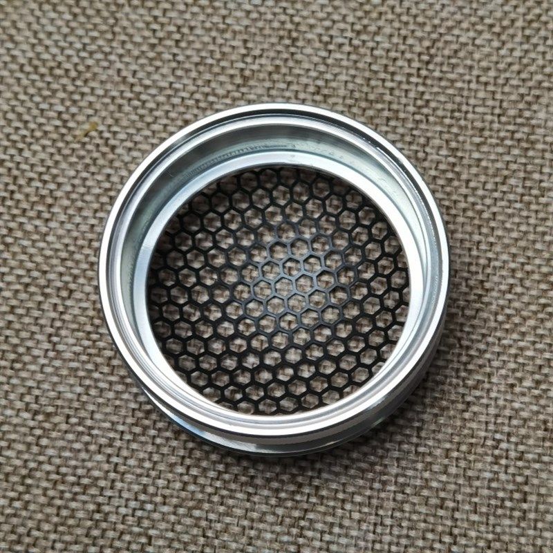 55mm汽车中音中高音喇叭铝合金外壳喇叭网罩汽车音响改装DIY 升级