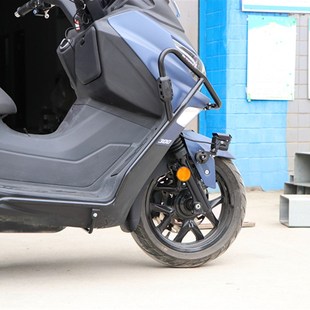 适用于踏板车厦杏三阳XS300T保险杠 配件 九妹Z300前护杠防摔改装