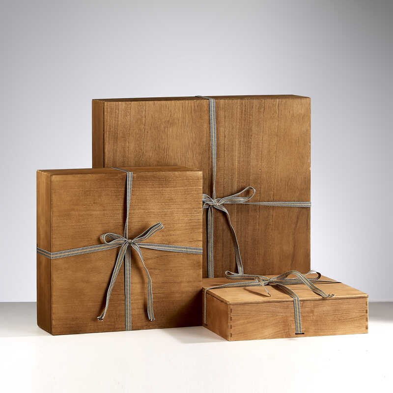 复古木盒长方形收纳盒子实木质包装礼盒定做定制Y礼品盒空盒