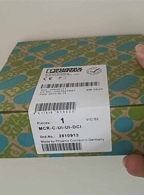 2810913菲尼克斯隔离变送器2810913型号: