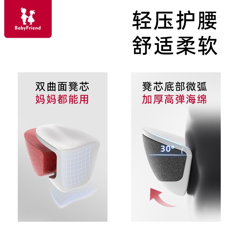 腰凳婴儿轻便四季坐凳宝宝背带多功能前后两用抱抱托外出抱娃神器