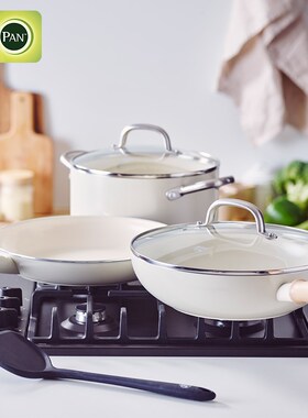 greenpan格林攀 高颜值法式简约不粘锅 陶瓷平底锅家用煎锅牛排锅