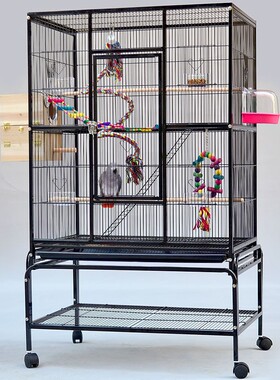 粤迪 大型群鸟笼鹦鹉笼子大号繁殖笼牡丹虎皮和尚鹩八哥鸟窝 A421