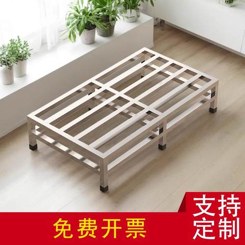 定做不锈钢架子不锈钢底座托托架垫高底座柜子底架重型货架单层底