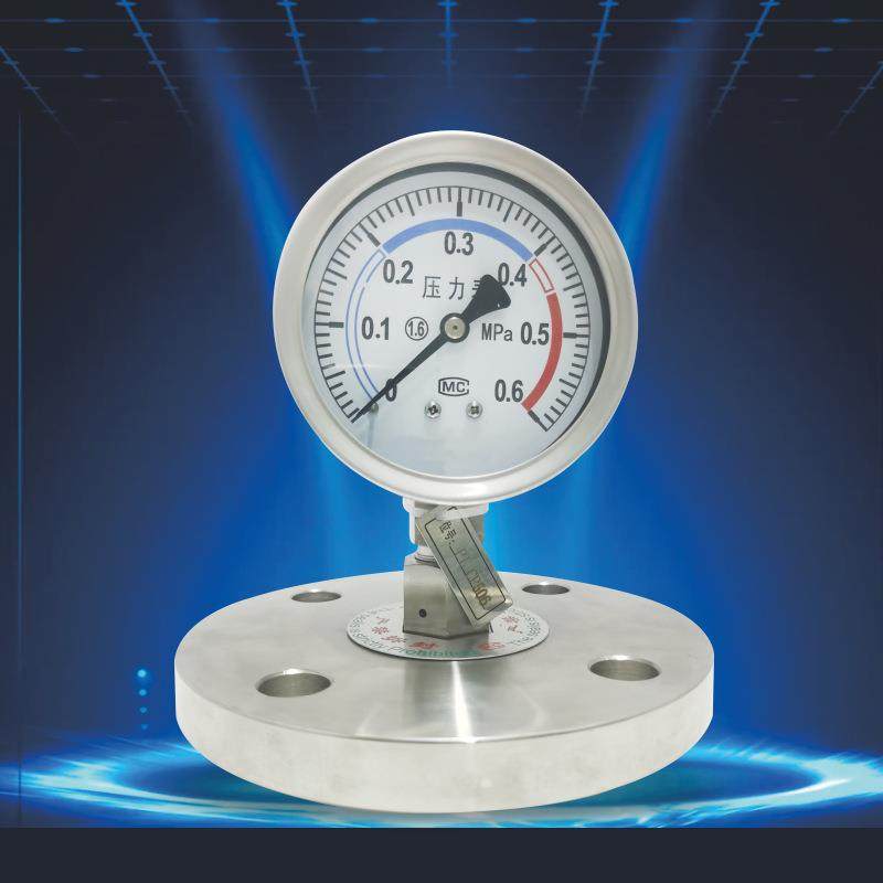 不锈钢耐腐震压力表YN60/25/40MPA液压油压表水压表防震气压表2.5