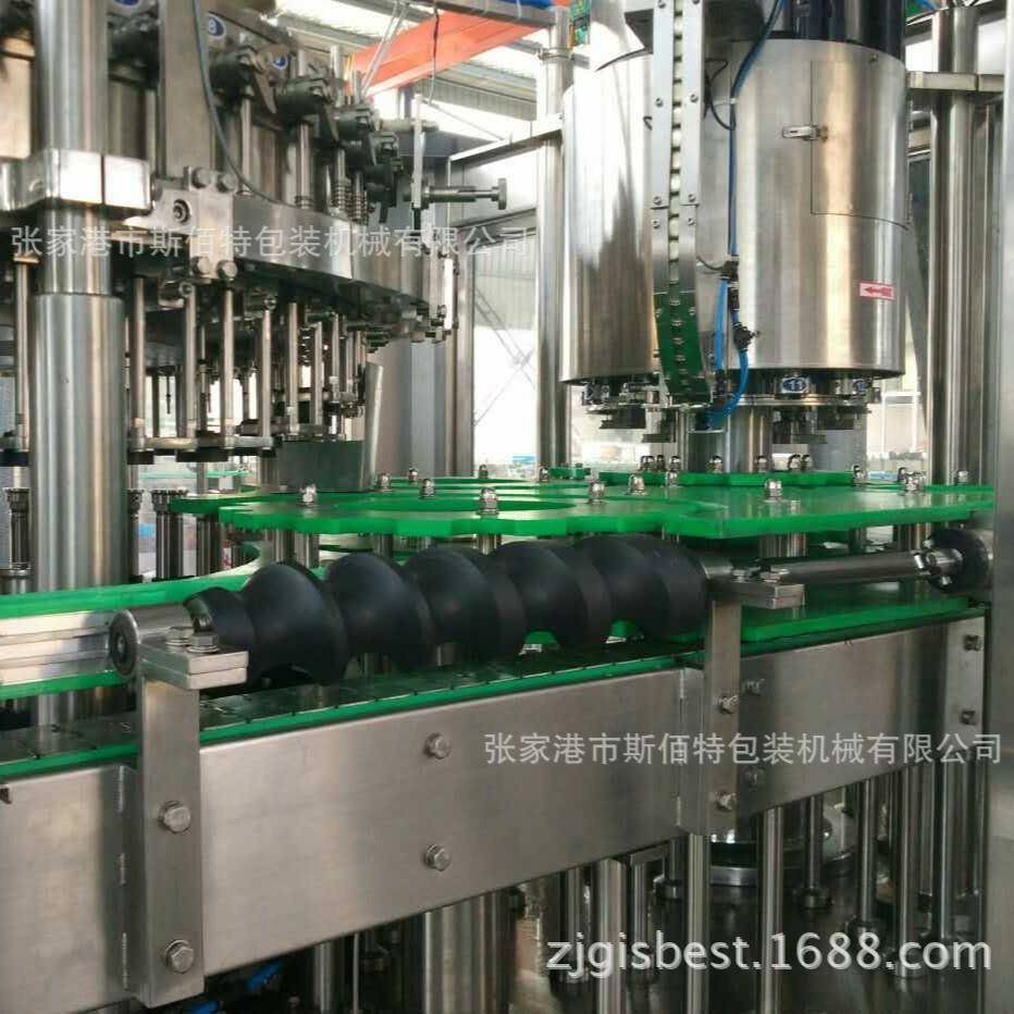 张家港市全自动碳酸饮料灌装机/玻璃瓶汽水灌装机/可乐灌装机