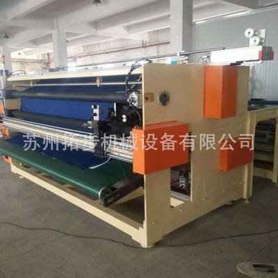 厂家直销浴巾枕头巾热切裁片机超声波断片分条复合分切机