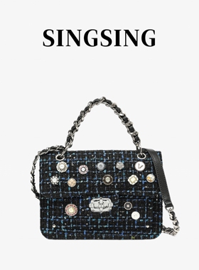 SING SING 1979包包女款2025新款小香风斜跨包包轻奢小众高级感