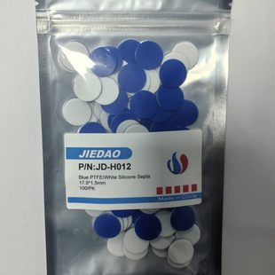 1.5mm 水分测定仪配套垫片精密螺纹顶空瓶垫片氟龙硅胶17.5