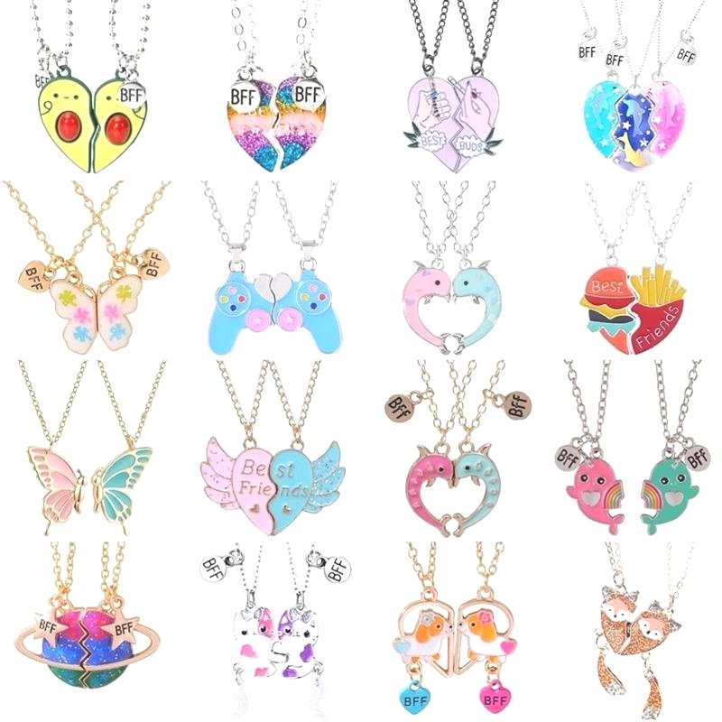 闺蜜信物 姐妹 一对o超仙闺蜜手链二人磁吸友谊手链三人信物爱心